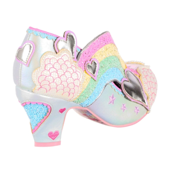 Irregular Choice Summer Showers heels **BRAND NEW IN BOX** - Picture 6 of 6